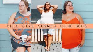 PLUS SIZE SUMMER LOOK BOOK || Cassandra Joy