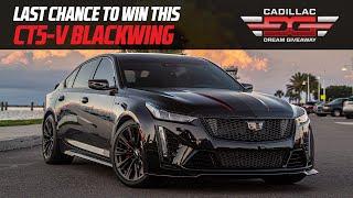 Cadillac CT5-V Blackwing Launch Edition #65 of #250! LAST CHANCE to Enter to Win it!