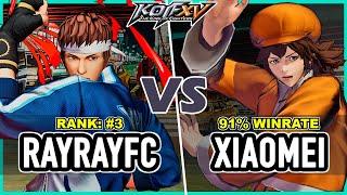 KOF XV  RayRayFc (O.Yashiro/Shingo/Rugal) vs Xiaomei (Krohnen/Meitenkun/Chizuru)  Steam