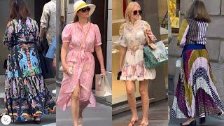  Milan Street Style Effortless Summer Fashion 2024 | Relaxing Outfits