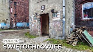 【4K】Walking in one of the Poorest Districts in Poland, Lipiny