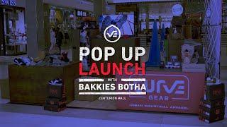 Centurion Mall pop-up launch with Bakkies Botha