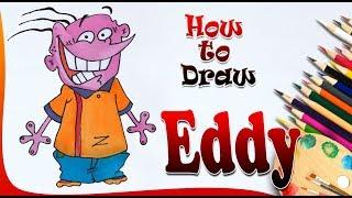 How to Draw Eddy || Ed Edd and Eddy drawing || Easy drawing step by step