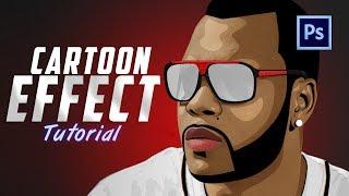 Adobe Photoshop Cartoon effect [ Tutorial ] V.1