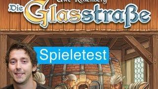 Die Glasstraße (Spiel) / Anleitung & Rezension / SpieLama