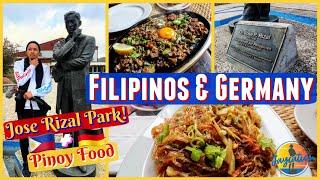 FILIPINOS IN GERMANY - Jose Rizal Park & Filipino Food in Frankfurt