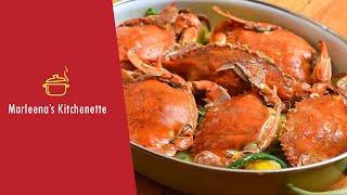 How to Cook Crab with Coconut Milk and Pumpkin-Ginataang Alimasag at Baked Tahong