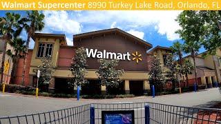 Turkey Lake Walmart Supercenter near I-Drive, Universal Studios, Sea World Orlando FL - Store 4332