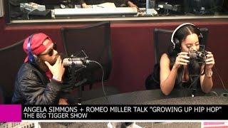 Angela Simmons + Romeo Miller On The Big Tigger Show