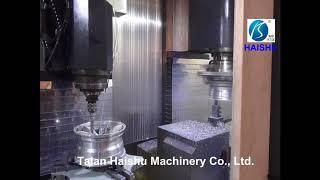 Automatic And efficient aluminum alloy wheel machining unit