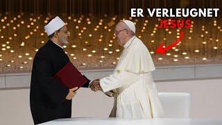 Papst Franziskus ruft eine Weltreligion aus und verleugnet dann JESUS CHRISTUS