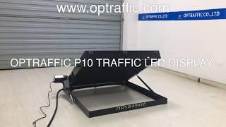 Traffic VMS Truck Mounted P10 LED Display