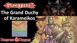 Gaz1 The Grand Duchy of Karameikos - the first BECMI Gazetteer set in the Known World (Mystara)