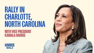 Rally in Charlotte, North Carolina with Vice President Kamala Harris [VERTICAL] | Harris-Walz 2024