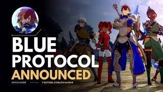 Blue Protocol Release and Publisher Announcement | Amazon Game Studios | New MMORPG 2023