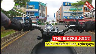 4K | Solo Breakfast Ride, Cyberjaya | The Bikers Joint | Akula Matiau