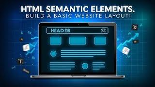  HTML Semantic Elements Explained | Build a Basic Website Layout! | Rising Tech