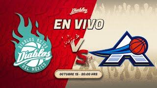 15 de octubre, 2024 DIABLOS ROJOS DEL MÉXICO BASQUETBOL vs ASTROS DE JALISCO