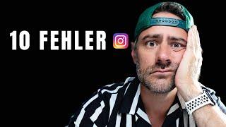 Vermeide diese 10 Instagram Fehler! Für mehr Reichweite mit deinem Instagram Account