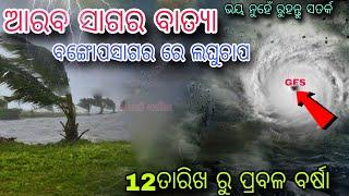 cyclone threat in two seas, Heavy rain and wind is likely in various districts of Odisha