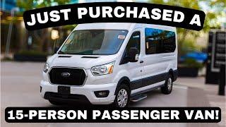 Purchasing A 15-Seater Passenger Van | Stepping Outside Our Comfort Zone!