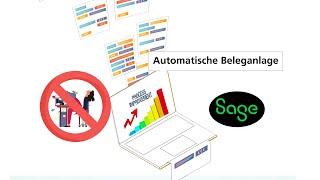 Sage 100 automatische Beleganlage | Desk