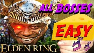 Elden Ring - CHEESE All Bosses (EASY)