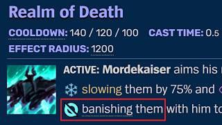 Mordekaiser R is even better than I thought...