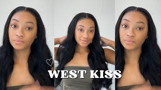 NO SKILLS NEEDED! Must Have Glueless, Ready & Go Wig | Pre Cut, Bleached & Curled | West Kiss Hair