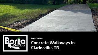 Concrete Walkways in Clarksville, TN | Borja Outdoor