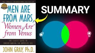 Men Are From Mars, Women Are From Venus Summary (Animated): How To Be a Great, Understanding Partner