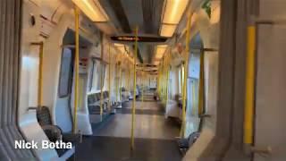 Empty train during covid 19 pandemic