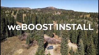 WEBOOST SIGNAL BOOSTER INSTALL (start-to-finish)