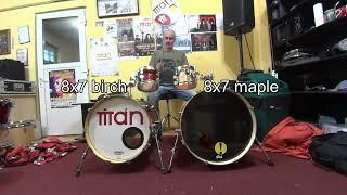 maple vs birch drums