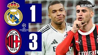 Real Madrid vs AC Milan (1-3) Extended HIGHLIGHTS | UEFA Champions League