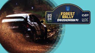 Forest rally Druskininkai 2024 apžvalga