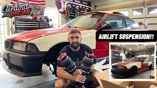 Installing Airlift Performance Suspension on my e36 BMW!