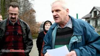 28.12.2011 Spalice - problem z ulicą Dębową