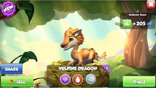 Hatched Vulpine Dragon-Dragon Mania Legends | Second Odin 17.26 Piece | DML