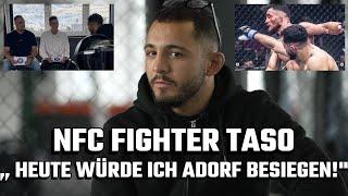 NFC Fighter Taso im Interview! „Afzali hat sich den Falschen ausgesucht!"