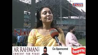 Pride East Entertainments Pvt Ltd CMD Riniki Bhuyan Sharma speaks on AR Rahman's Concert