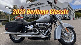 2023 Harley Davidson Heritage Classic  Demo Ride