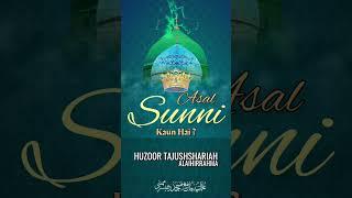 Asli Sunni Kon #sunni #aslisunni #sunnihanfibarelwi #tajushshariah #tajushariyastatus #shorts