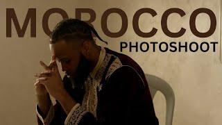 I wore my Djellaba for a photoshoot in Morocco!! Cinematic 4k - Casablanca