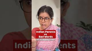 Indian Parents vs Bad Words 🫢 #shorts #wondermunnashorts