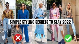 Top Fashion Tips To Up Your Style Game| 2022 Fashion Trends