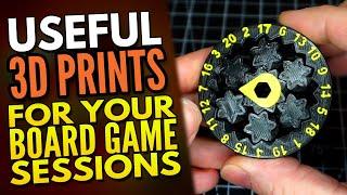 Useful 3D Print for your Board game sessions - easy to print and pretty awesome