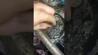 clogged car oil intake short #shorts забитий маслозаборник авто