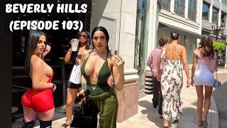  LUXURY LIFE BEVERLY HILLS (Episode 103) | ‍️ RODEO DRIVE WALK | 4K HDR 60FPS