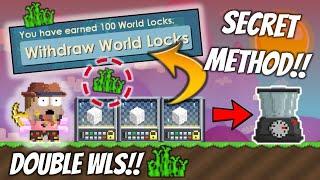 BEST WAY TO PROFIT GROWTOPIA!! [DOUBLE WLS] VERY EASY!! - Growtopia How to Be Rich 2020